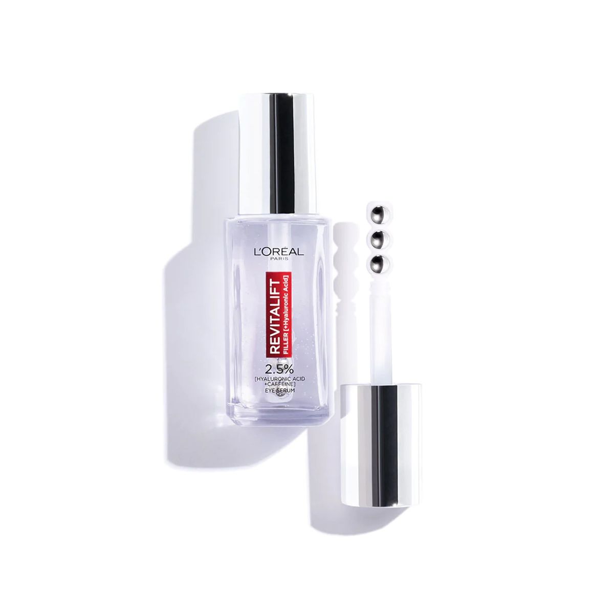 LOREAL PARIS - Revitalift Sérum Ojos 2.5% Ácido Hialurónico y Cafeína.