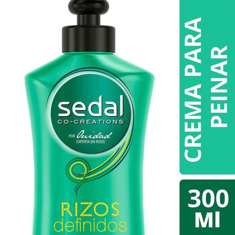 SEDAL - Crema para peinar rizos definidos 300ml sedal.