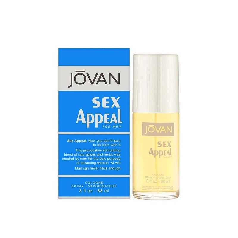 JOVAN MUSK - Jovan Musk Sex Appeal Edc 88 ml Hombre - Turquesa