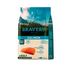 BRAVERY - ALIMENTO PERRO SALMON ADULT LARGE/MEDIUM BREED 12 KG