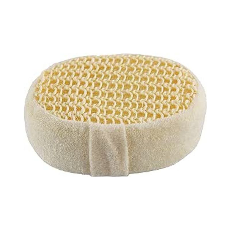 EKOI - Almohadillas Esponja de Lufa Exfoliante Para Ducha Baño