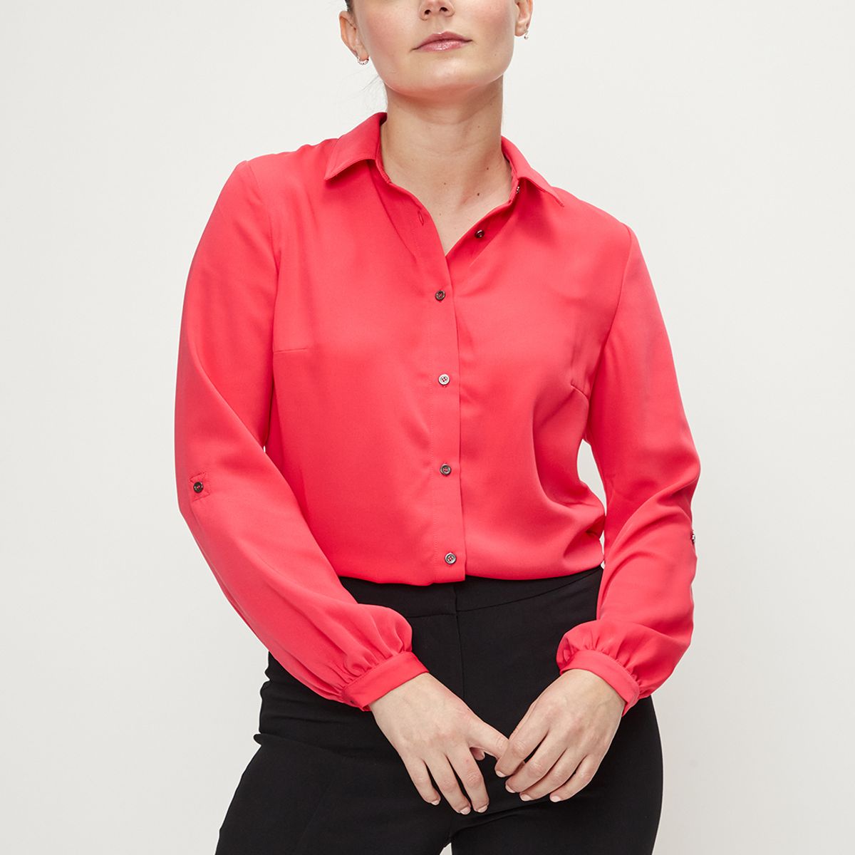 IO - Blusa Manga Larga Coral Mujer Io