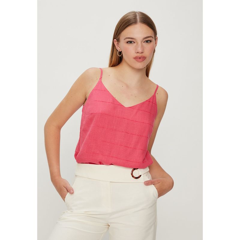 IO - Blusa Sin Mangas Coral Mujer Io