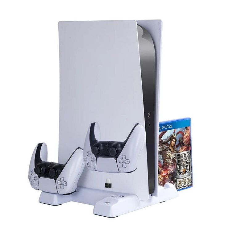 DOBE Base de Carga Vertical y Ventilador Para Ps5 y Ps5 Digital Edicion