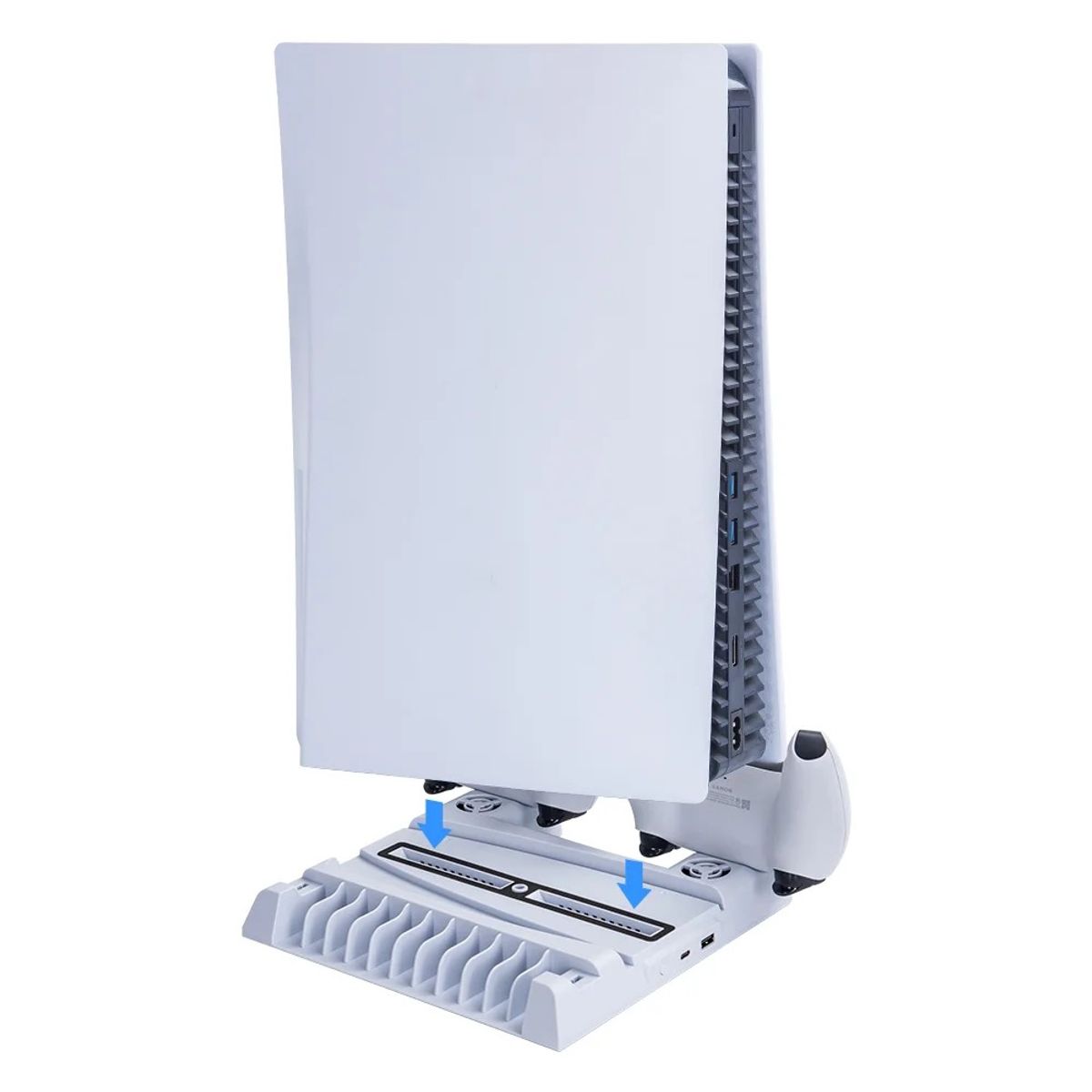 DOBE - Base de Carga Vertical y Ventilador Para Ps5  y Ps5 Digital Edicion