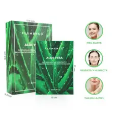 FLAMENCO - Mascarilla Facial De Aloe Vera.