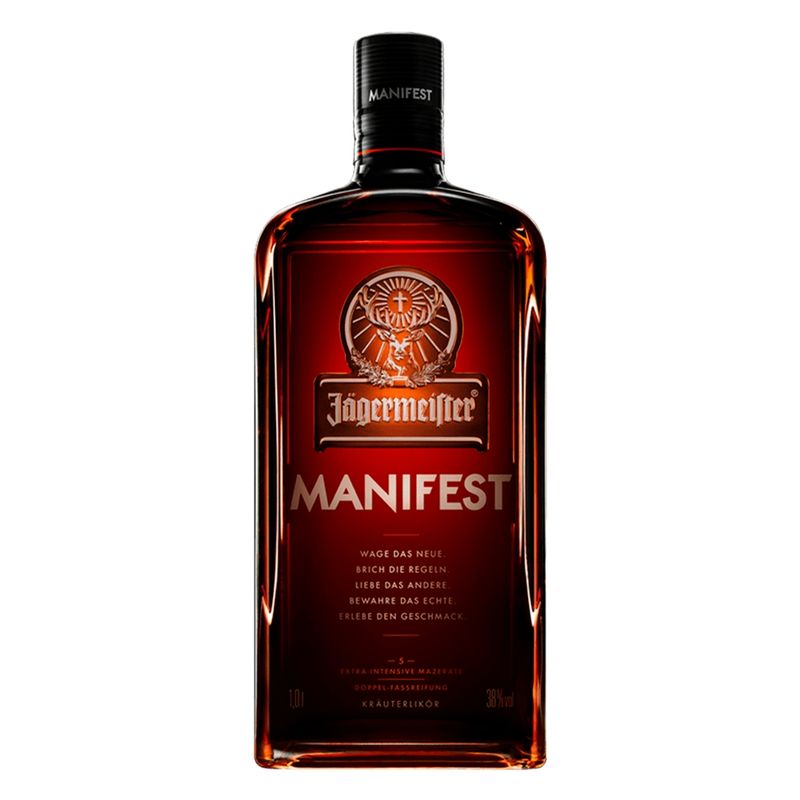 JAGERMEISTER - Licor Jagermeister Manifest 38° 1000Cc