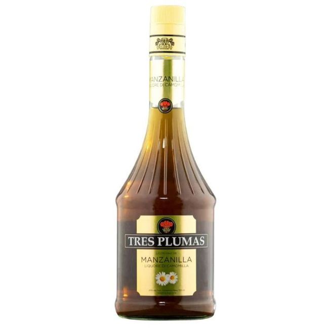 TRES PLUMAS - Licor Tres Plumas Licor De Manzanilla 24° 700Cc