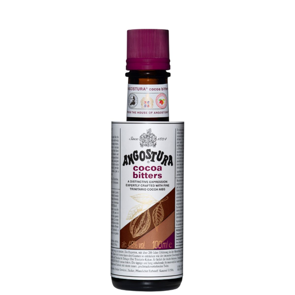 ANGOSTURA - Licor Angostura Cocoa 48° 100Cc