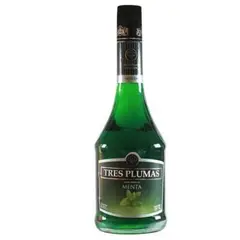 TRES PLUMAS - Licor Licor De Menta 24° 750Cc