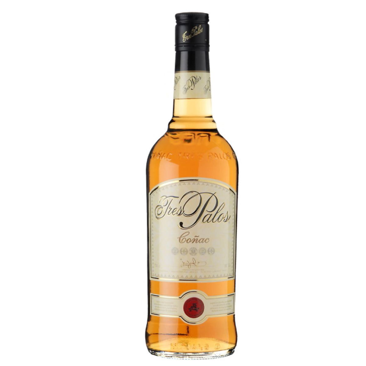 TRES PALOS - Licor Tres Palos Coñac 38° 1000Cc