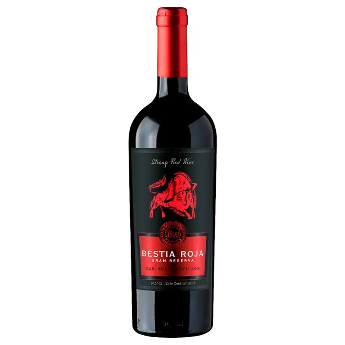 Vino Bestia Roja Gran Reserva Cabernet Sauvignon 14 750cc