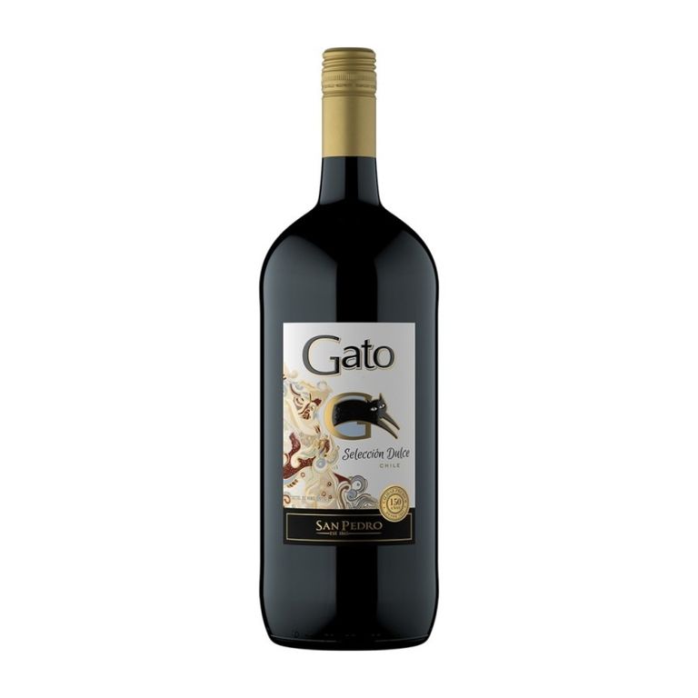 Vino Gato Seleccion Dulce Tinto Botellon 9 1500cc