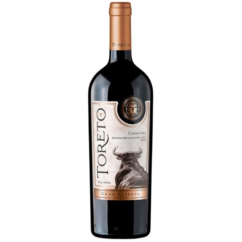 BESTIAS WINES - Vino Toreto Gran Reserva Carmenere 14° 750cc