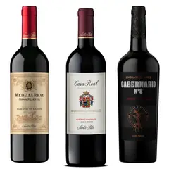 SANTA RITA - Pack Vinos 750cc Gran Reserva Cabernet Sauvignon