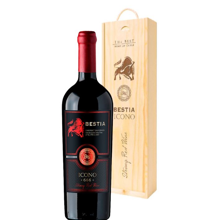 Vino Bestia Icono Cabernet Sauvignon 14,8 750cc