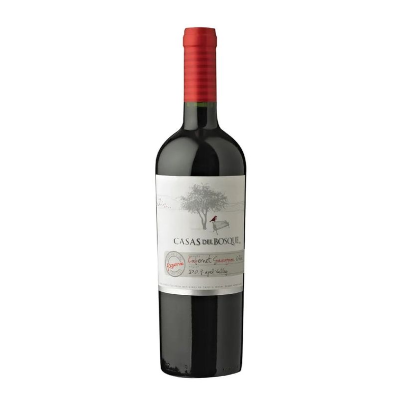 CASAS DEL BOSQUE - Vino Casas Del Bosque Reserva Cabernet Sauvignon 13,5° 750cc