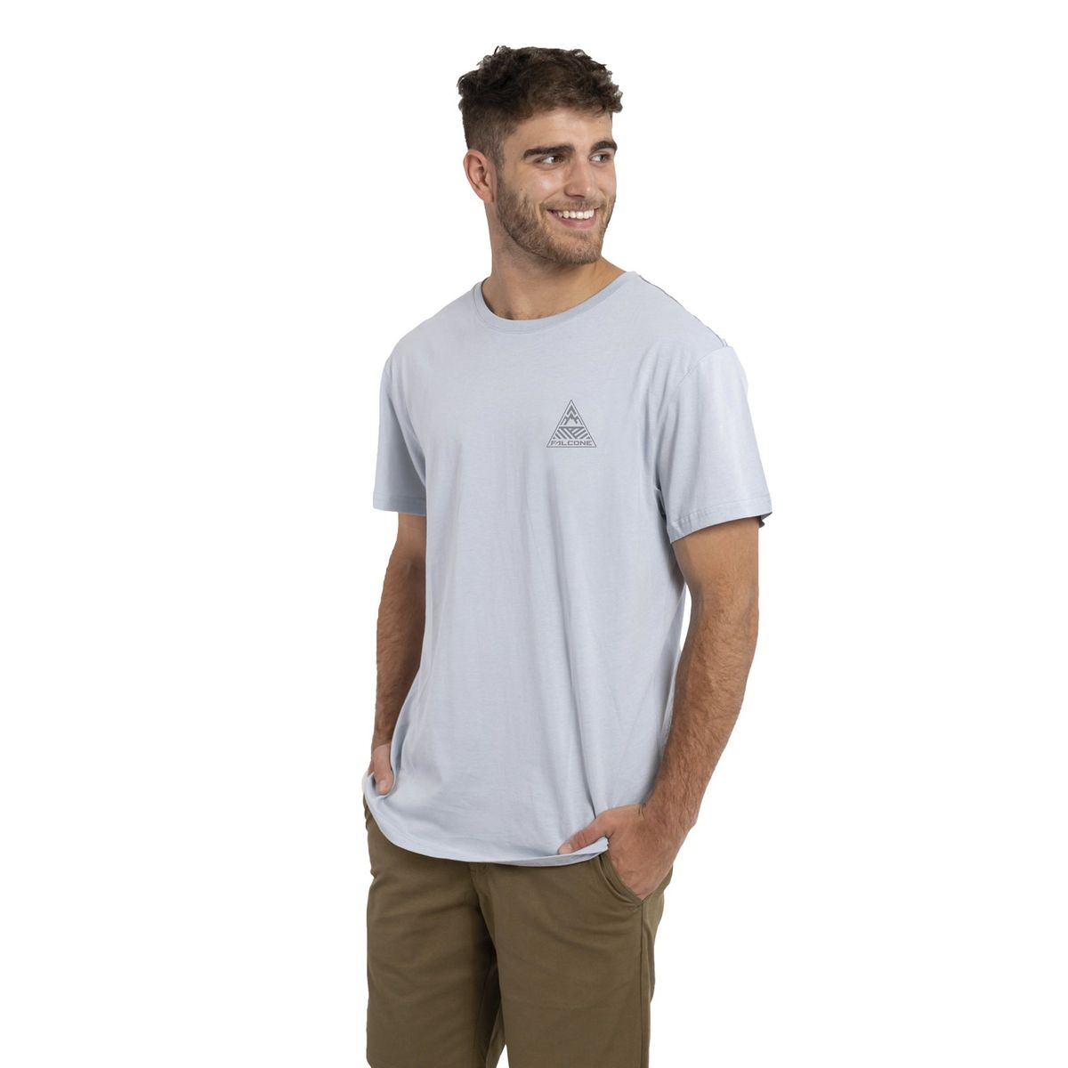 FALCONE - Polera Orgánica On The Road V2 Hombre Falcone