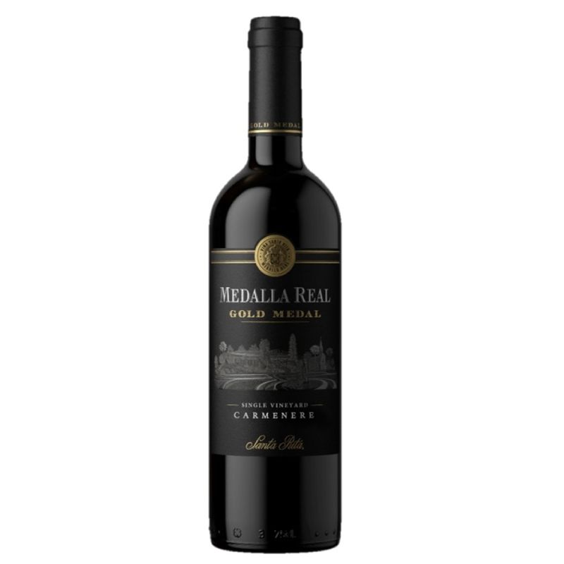 SANTA RITA - Vino Medalla Real Gold Medal Carmenere 14° 750cc