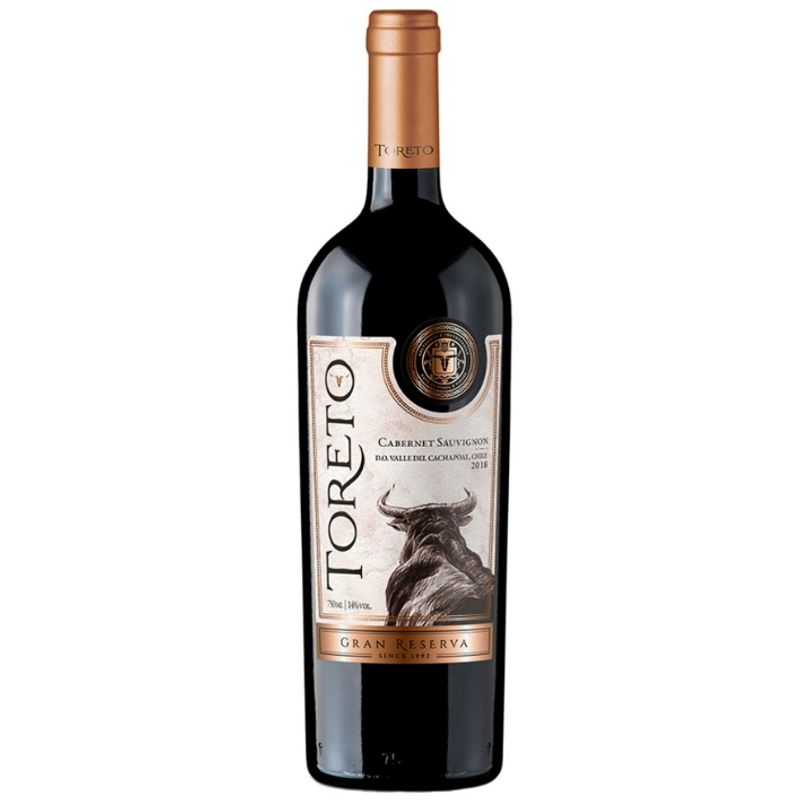 BESTIAS WINES - Vino Toreto Gran Reserva Cabernet Sauvignon 14° 750cc