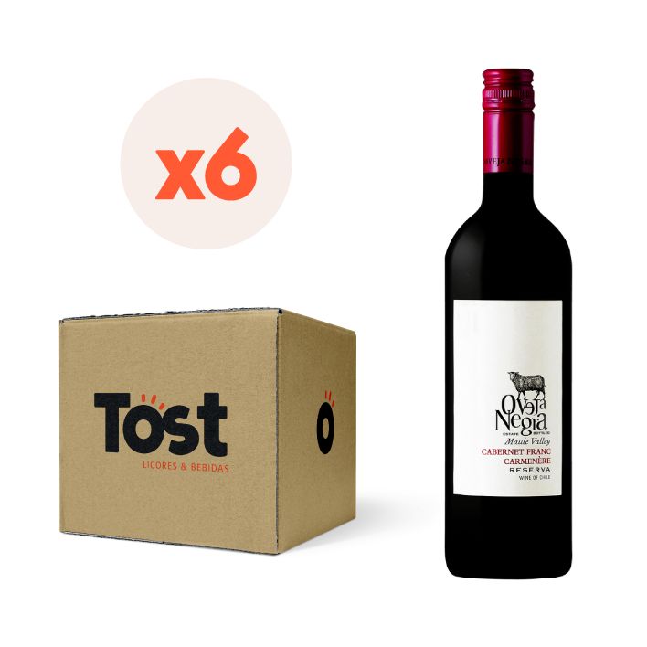 6x Vino Reserva Ensamblaje 750cc