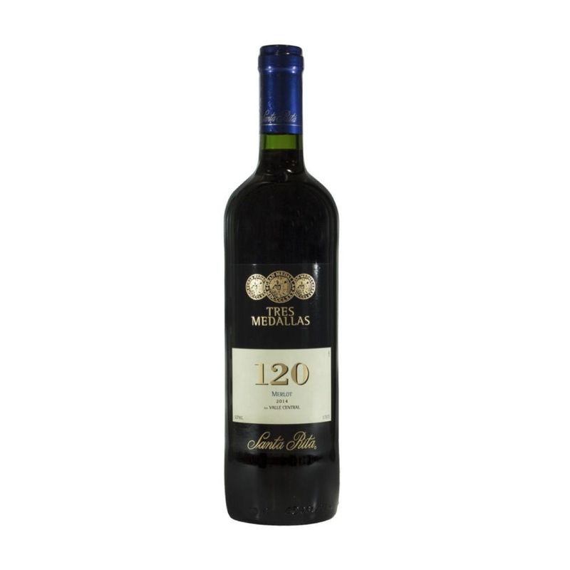 SANTA RITA - Vino Santa Rita 120 3 Medallas Merlot 13° 700cc