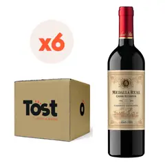SANTA RITA - 6x Vino Medalla Real GR Cabernet Sauvignon 750cc