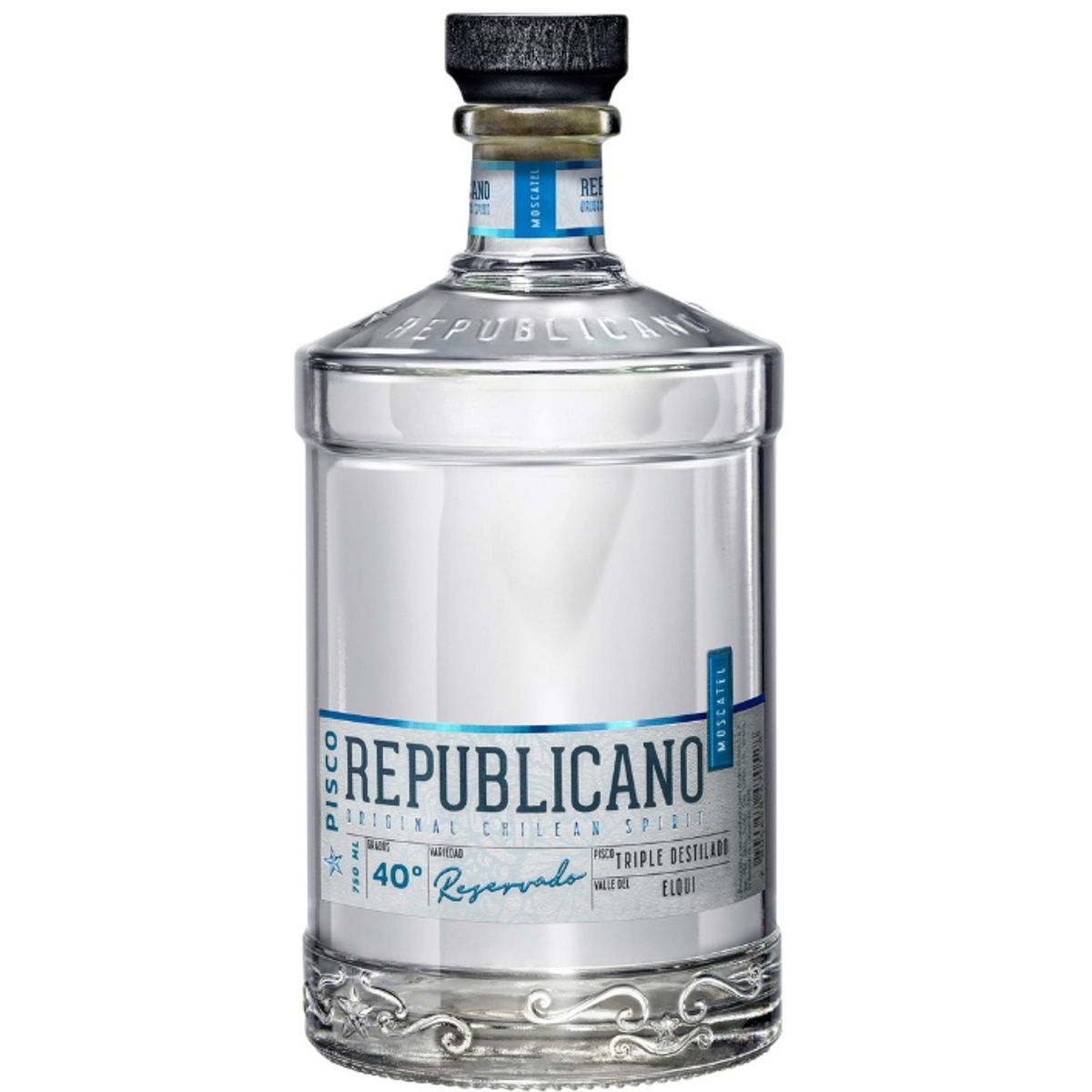 GENERICO - Pisco Republicano Reservado Triple Destilado 40° 750Cc