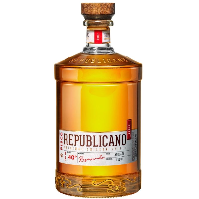 GENERICO - Pisco Republicano Reservado Envejecido 40° 750Cc