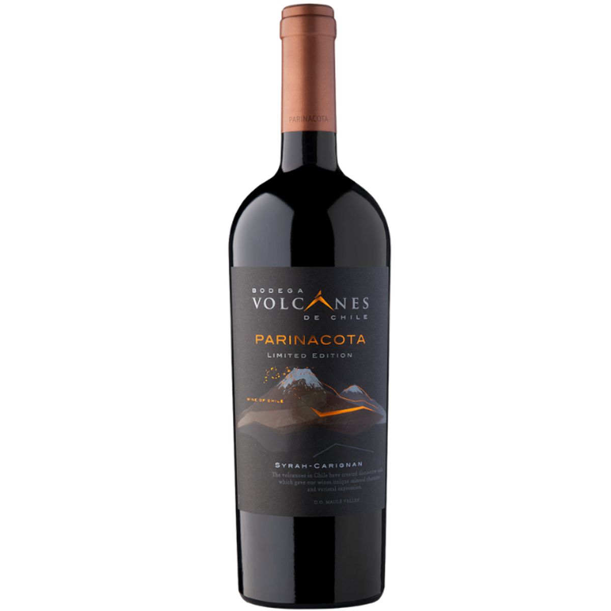 GENERICO - Vino Volcanes Parinacota Syrah Carignan 14,5° 750cc