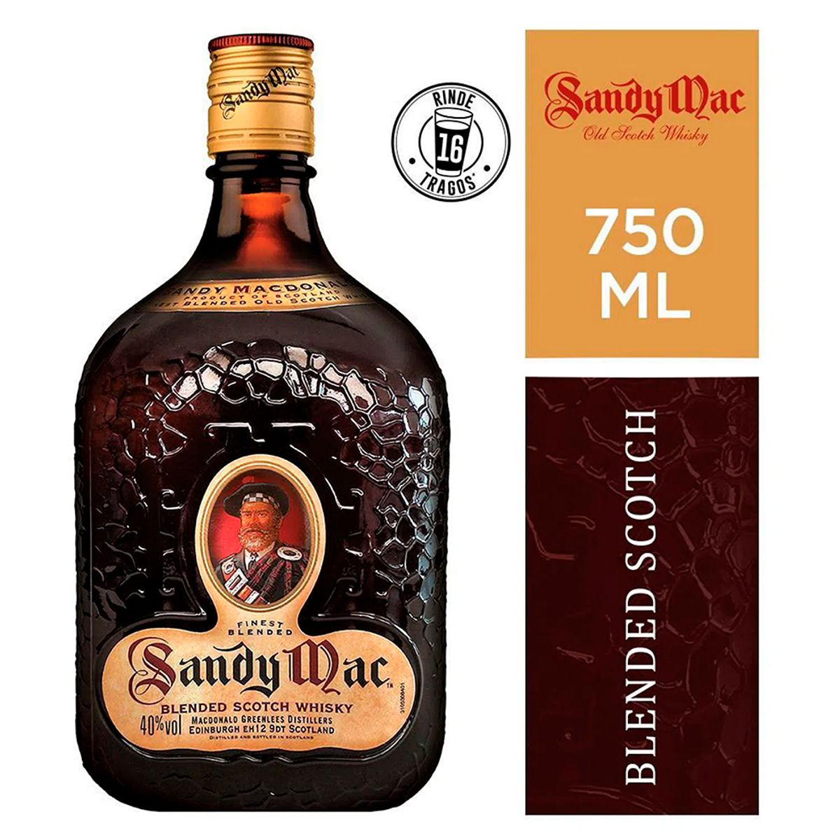 SANDY MACDONALD - Whisky Sandy Mac 750ml
