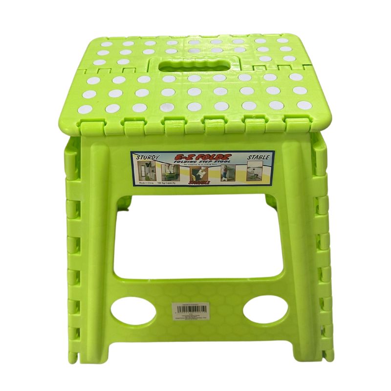 GENERICO - Taburete Plástico Plegable - Verde Manzana