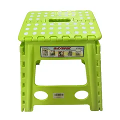 GENERICO - Taburete Plástico Plegable - Verde Manzana