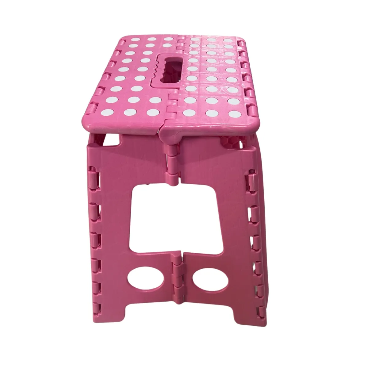 GENERICO - Taburete Plástico Plegable - Rosa