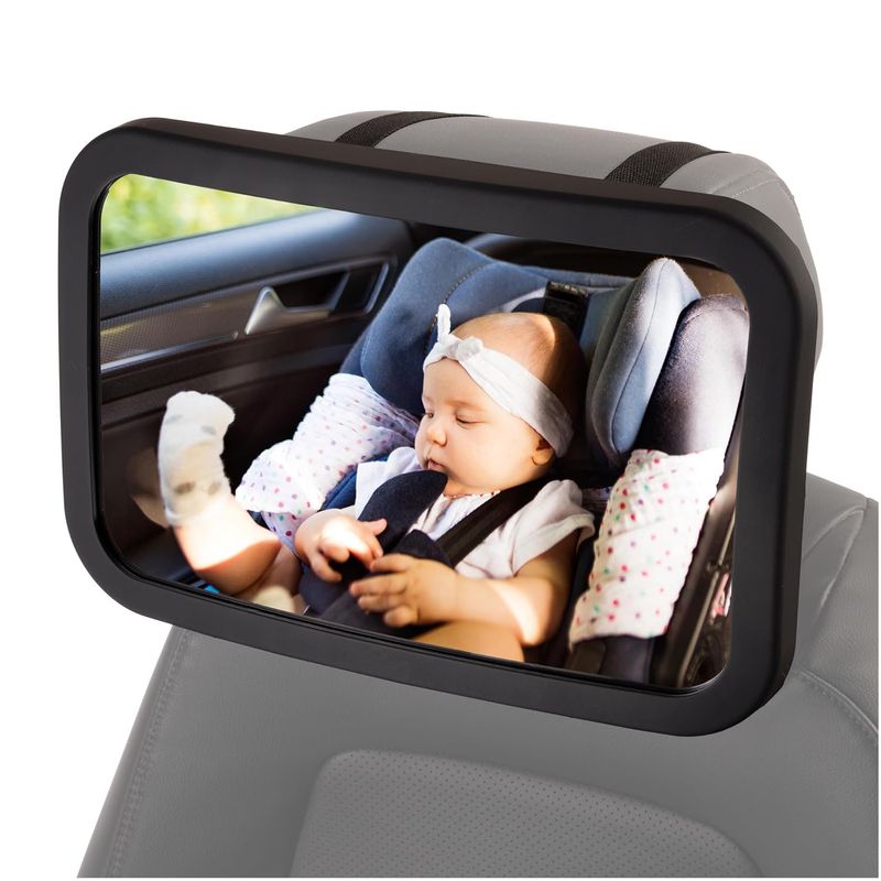GENERICO - Espejo Auxiliar Bebe Para Auto Suv Camioneta Rotación 360°