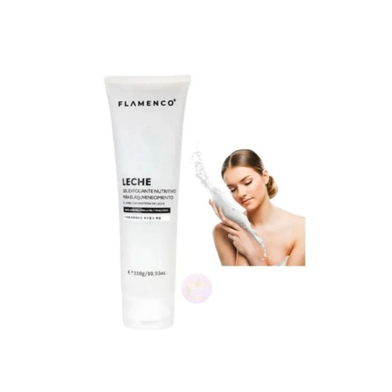 FLAMENCO - Gel Exfoliante Hidratante De Leche