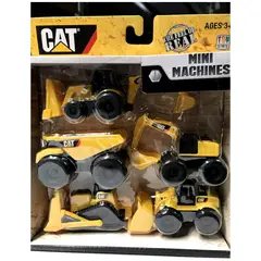GENERICO - Juguete Set 5 Maquinas De Construccion CAT Infantil
