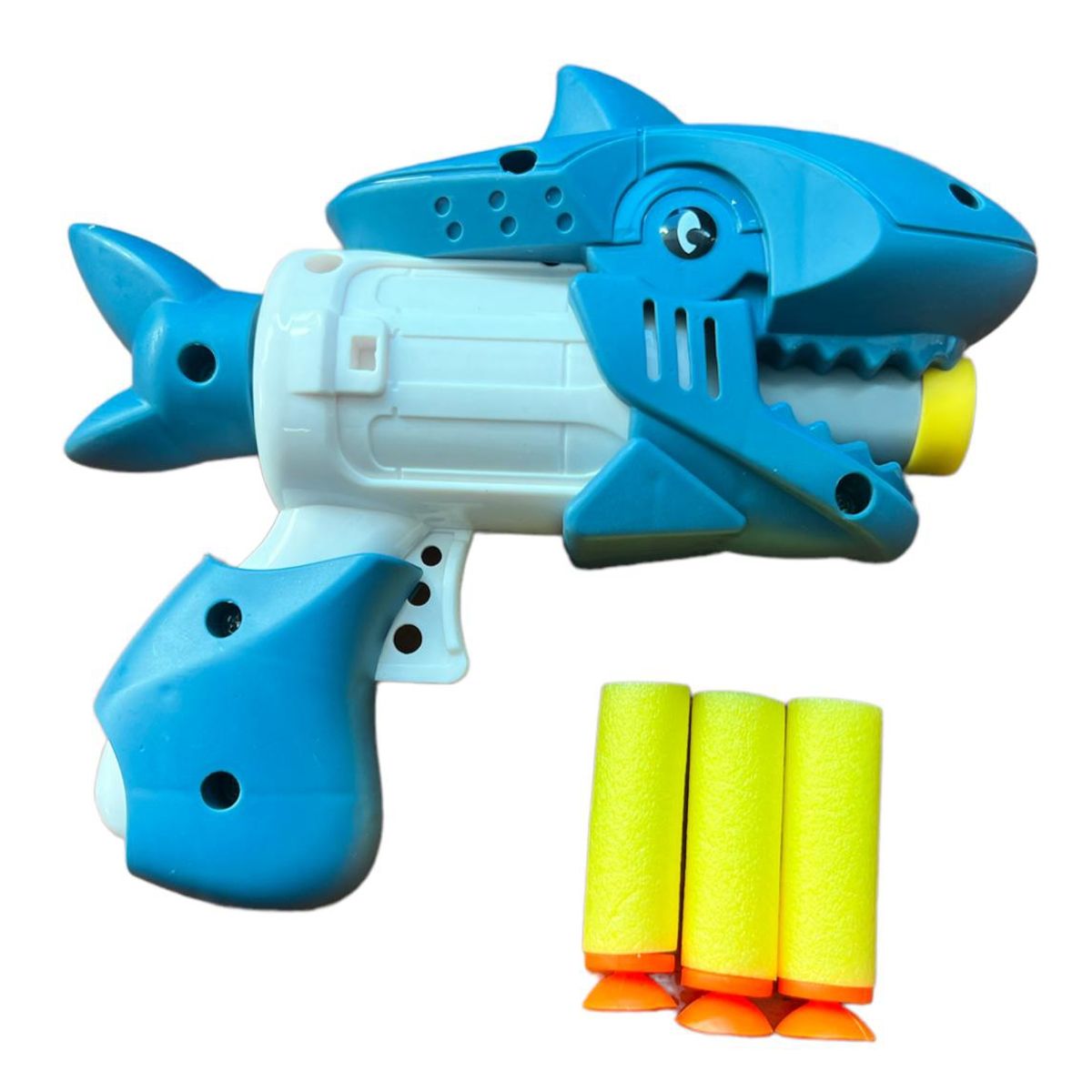 GENERICO - Pistola De Juguete Lanzador 1 Dardo Pistola Tiburon
