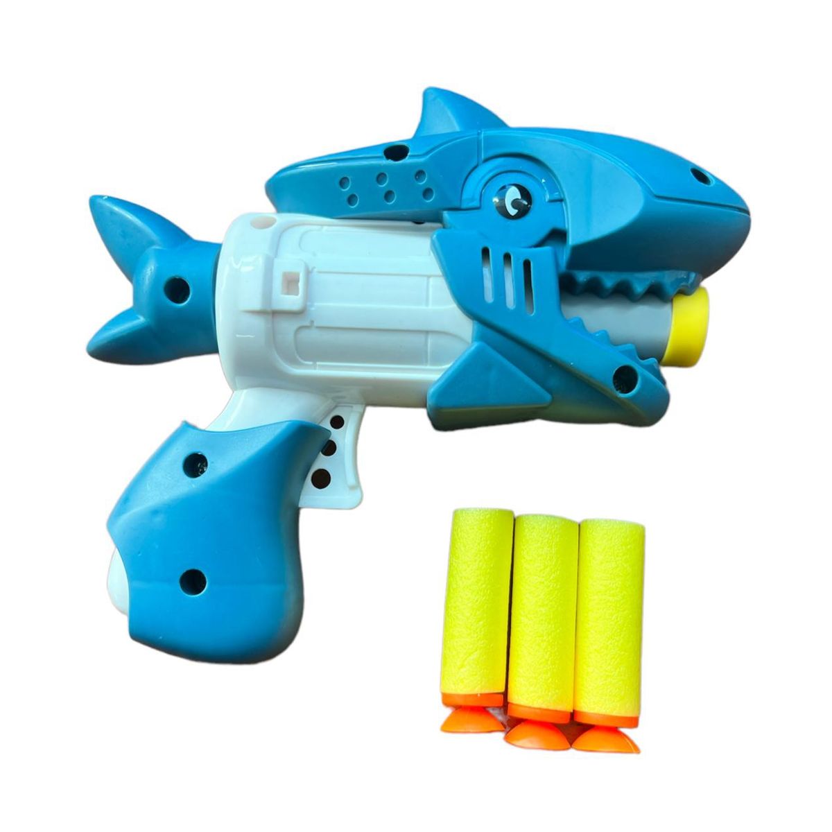 GENERICO - Pistola De Juguete Lanzador 1 Dardo Pistola Tiburon
