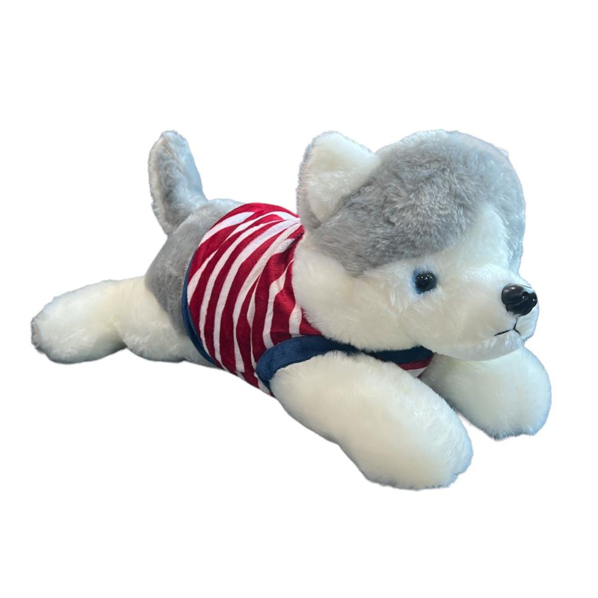 GENERICO - Peluche De Perro Lobo Suave Y Divertido