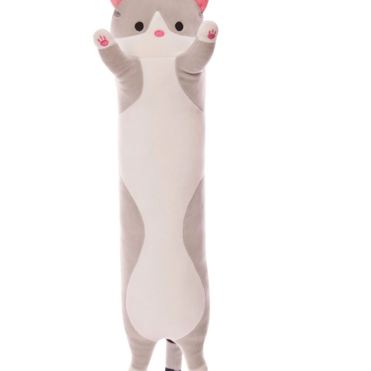 GENERICO - Peluche Almohada Alargado De Gato Para Niños Y Adultos