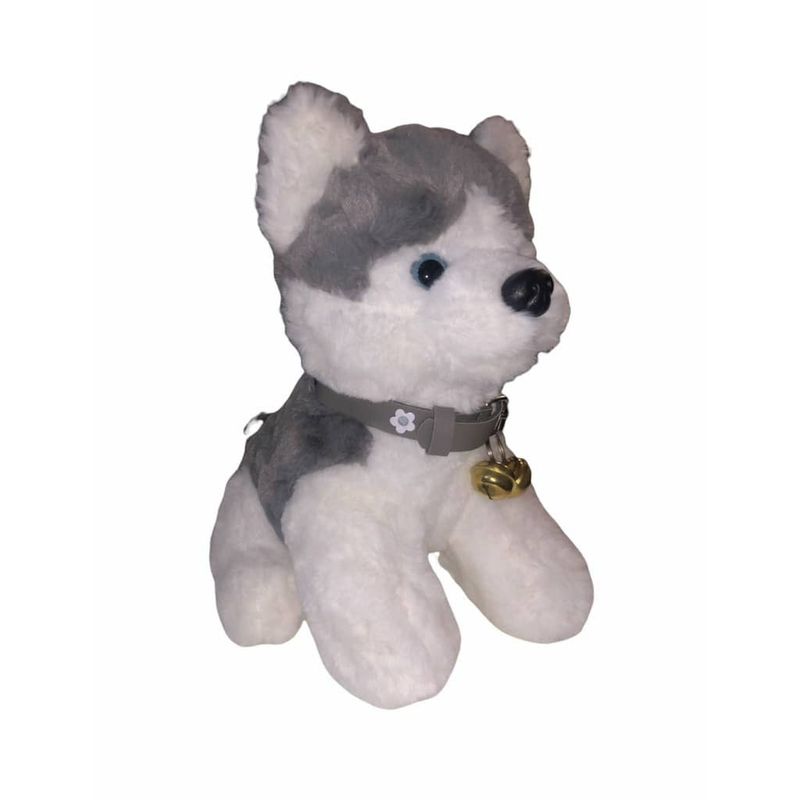 GENERICO - Peluche De Perro Lobo Suave Y Divertido