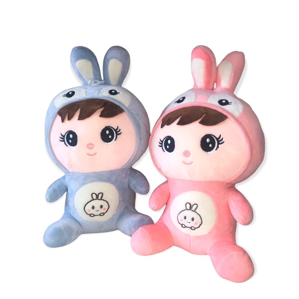 GENERICO - Peluche De Bebe En Pijama Tierno Suave Y Divertido ROSA