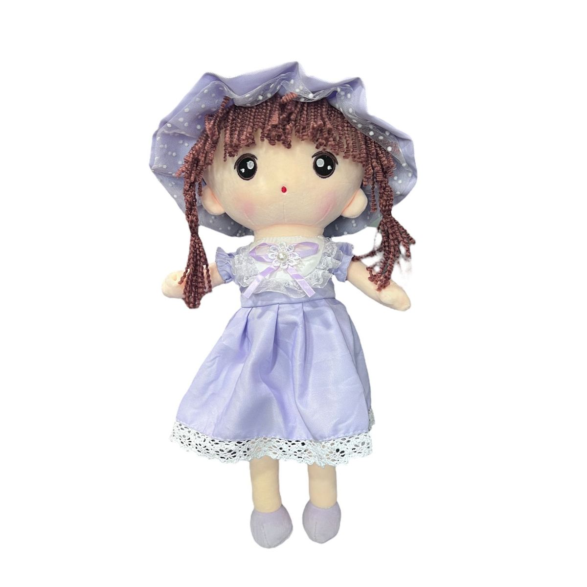 GENERICO - Muñeca De Trapo De Peluche Tierna Suave Lazo 65cm L