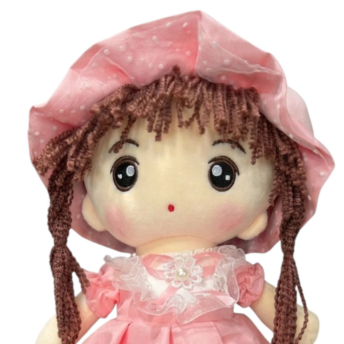 GENERICO - Muñeca De Trapo De Peluche Tierna Suave Lazo 65cm R