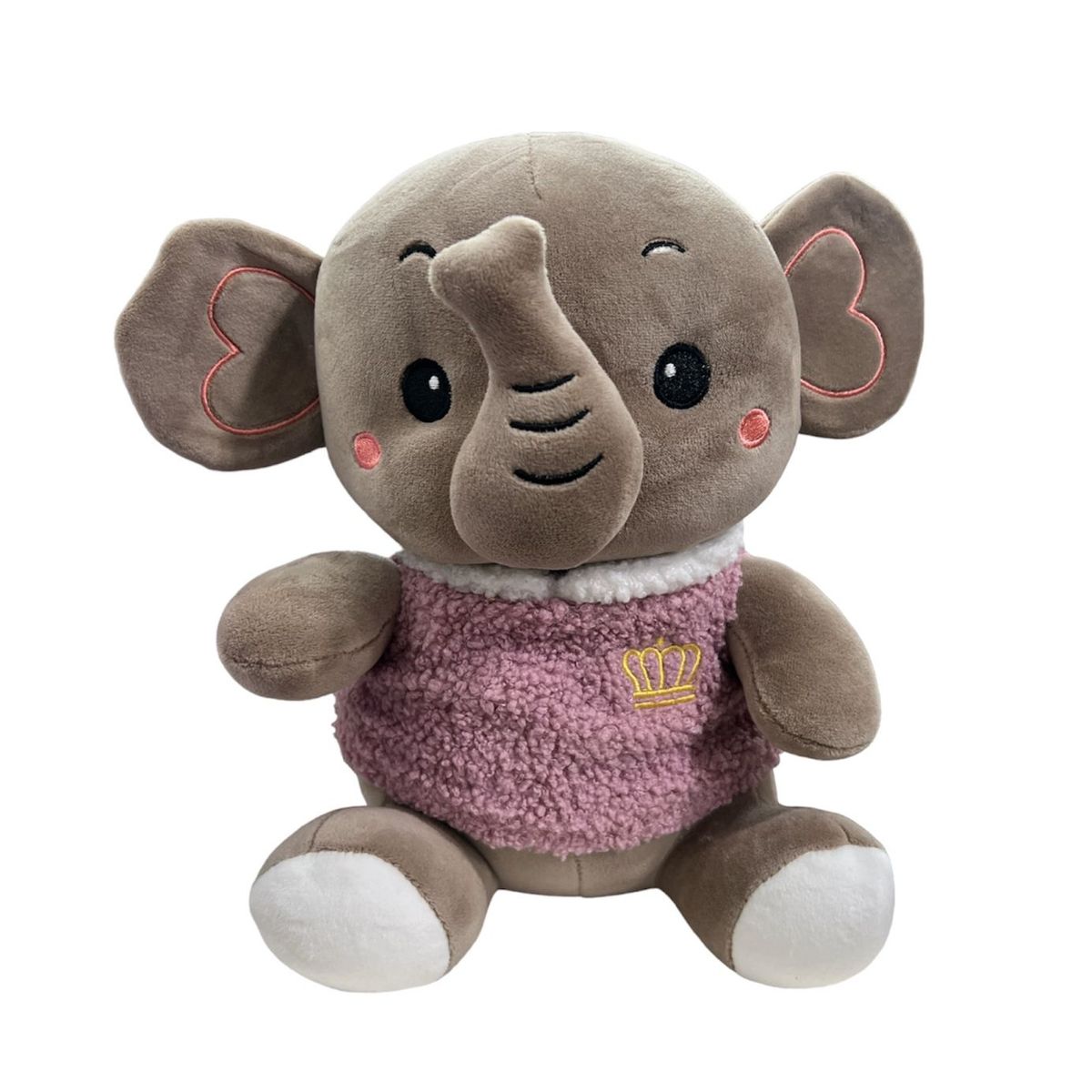 GENERICO - Peluche De Elefante Suave Y Divertido Con Vestido