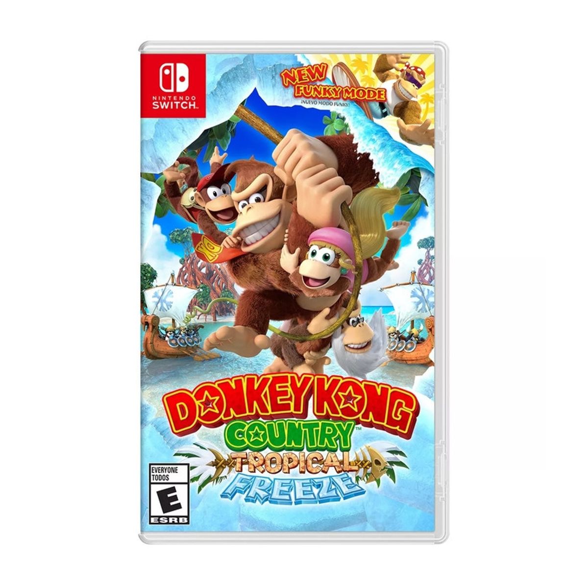 NINTENDO - Donkey Kong Country Tropical Freeze - Switch Físico - Sniper
