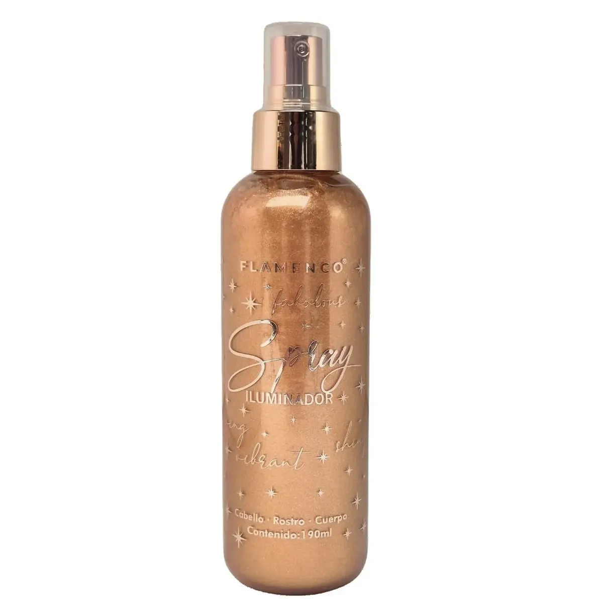 FLAMENCO - Spray Iluminador Para Rostro Y Cuerpo 04