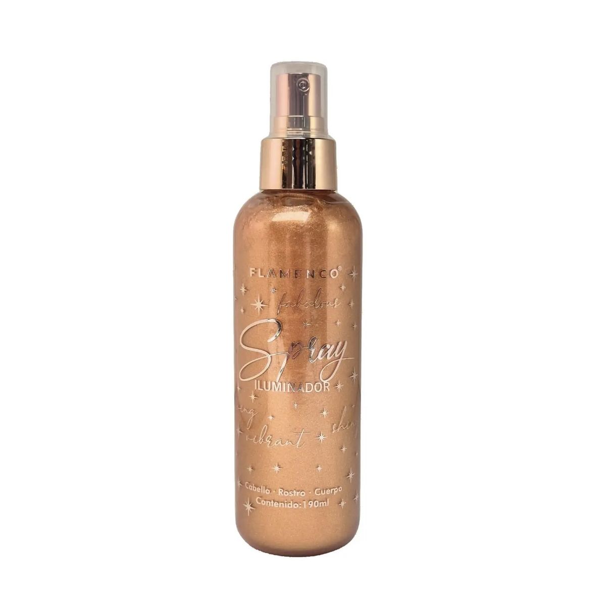 FLAMENCO - Spray Iluminador Para Rostro Y Cuerpo 04