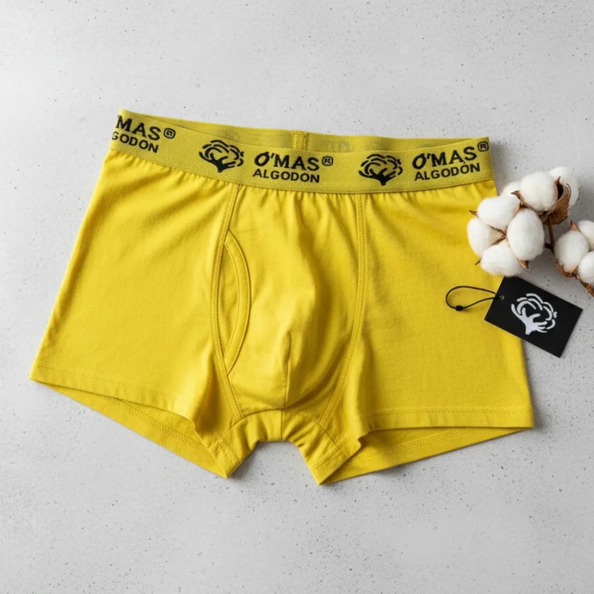 LOOK SHOP - Bóxer Hombre Calzoncillo Ropa Interior Amarillo Año Nuevo 340